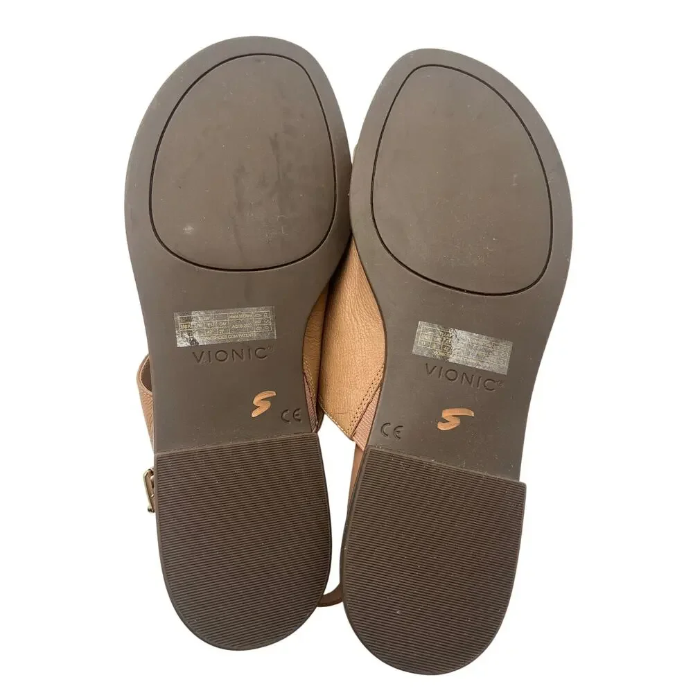 VIONIC Women’s Ella Citrine -Nude Size 11M Sandal